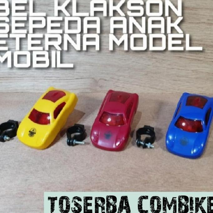 Promo Bel Sepeda/Klakson Sepeda Anak Model Mobil Cod
