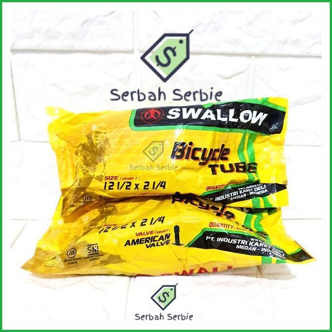 Promo Ban Dalam Sepeda 12X2.125 12 1/2 X 2 1/4 12X2125 2125 2.125 Swallow Cod