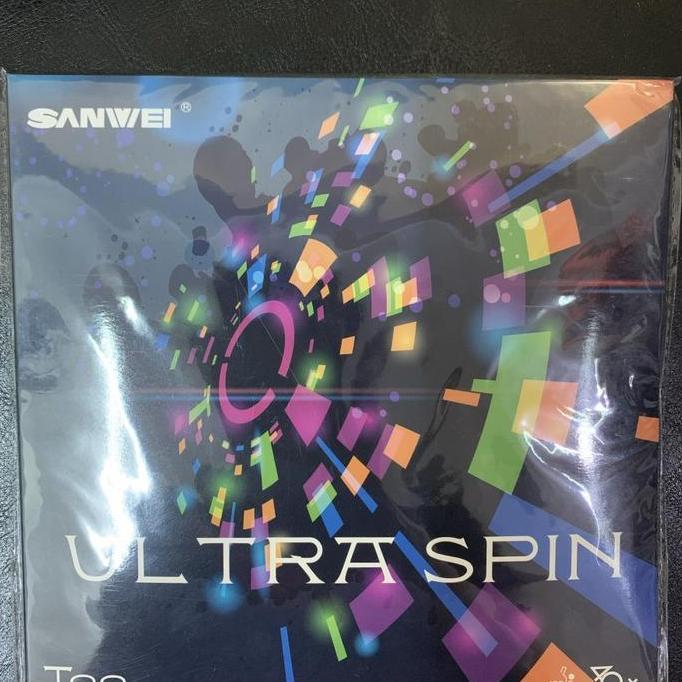 Sanwei Ultra Spin T88- Karet Rubber Pingpong T-88 Ultra Spin Bat Bet