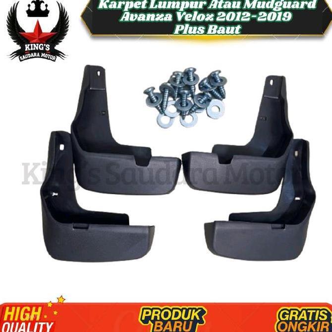 Promo Karpet Lumpur Atau Mud Guar Avanza Veloz 2012 - 2019 Set 4 Pcs Depan Belakang Best Seller Acce