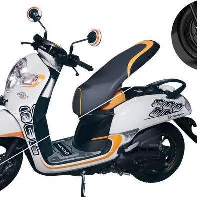 Sticker Velg Motor Honda Scoopy/Beat/Vario Ring 14/12 Original AHM