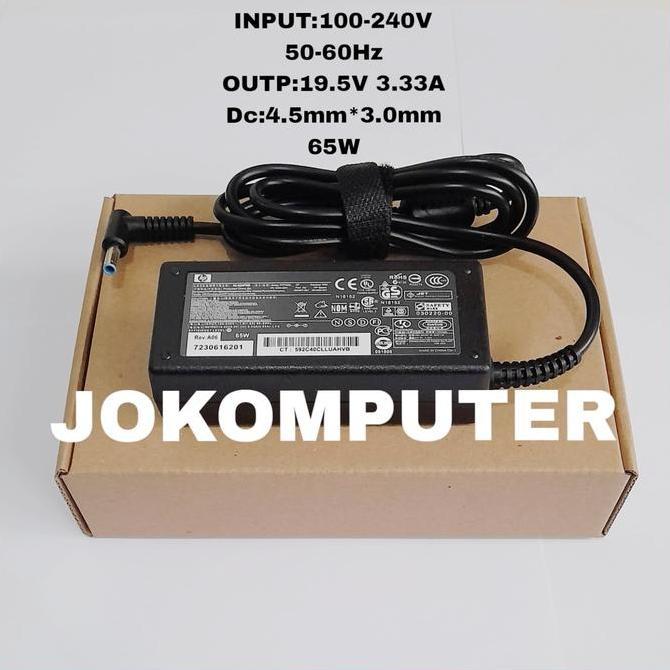 BEBAS ONGKIR - Charger Adaptor Laptop HP Pavilion X360 L40094-001 ORIGINAL
