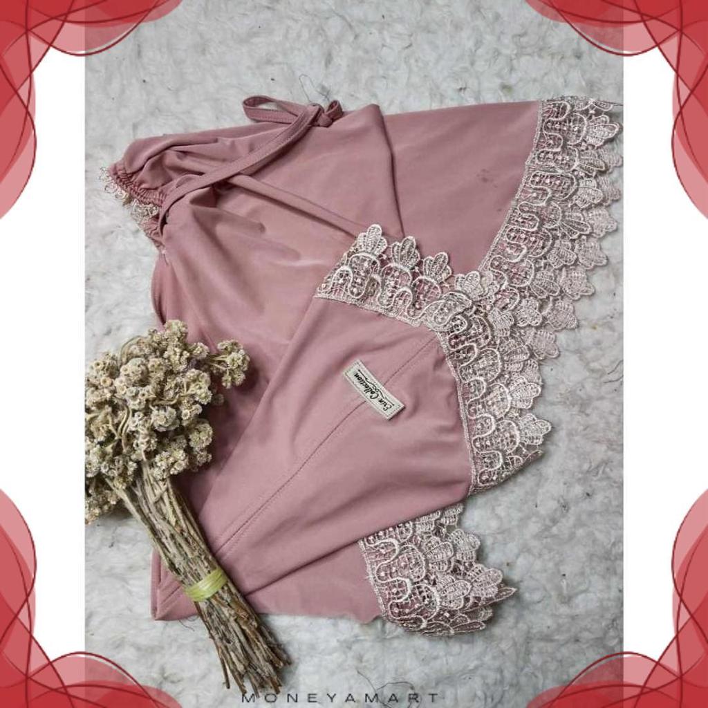 Hijab Instan Jersey /  Jilbab Instan Renda /  Hijab Plat Esk_R2