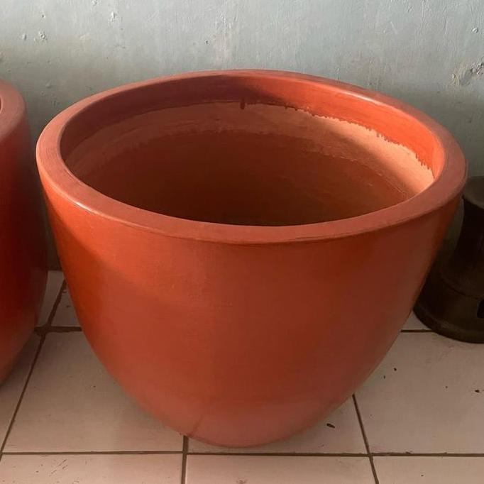 Pot gerabah tanah liat// size besar