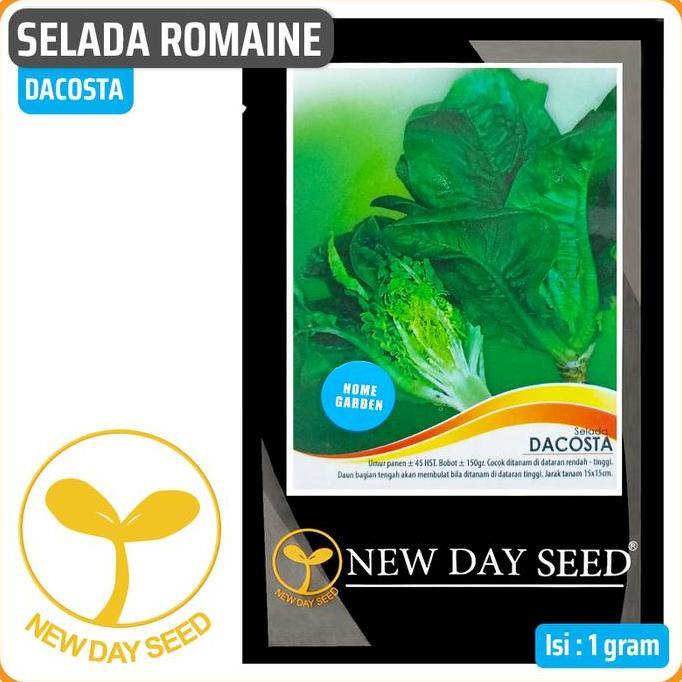 Abcd- Selada Romaine Dacosta, 1 Gr | New Day Seed