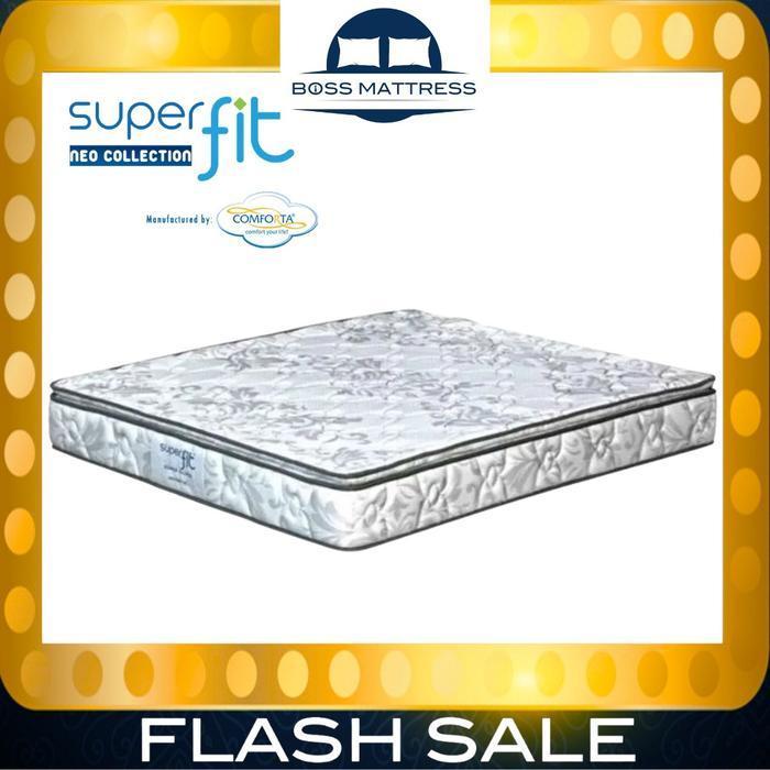 COMFORTA SUPERFIT SpringBed SUPER SILVER ( Hanya KASUR ) 160x200