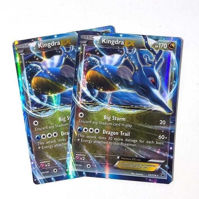 Kingdra EX 73/124 - XY: Fates Collide Holo Pokemon Card English TCG