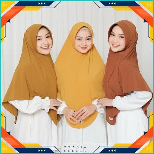 Dhinda Hijab - Daily Hijab Pet Instan Jersey Ity Size Xl