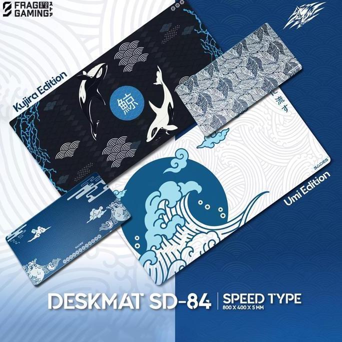 NEW Sades SD84 / SD-84 Kujira / Umi edition XL Gaming Mousepad Deskmat