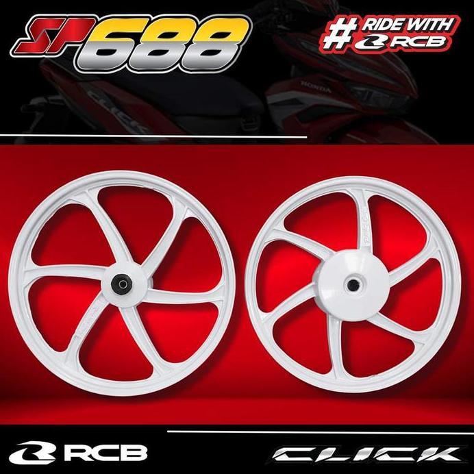 VELG RACING BOY RCB VARIO 125 150 17x140 SP 688 PUTIH