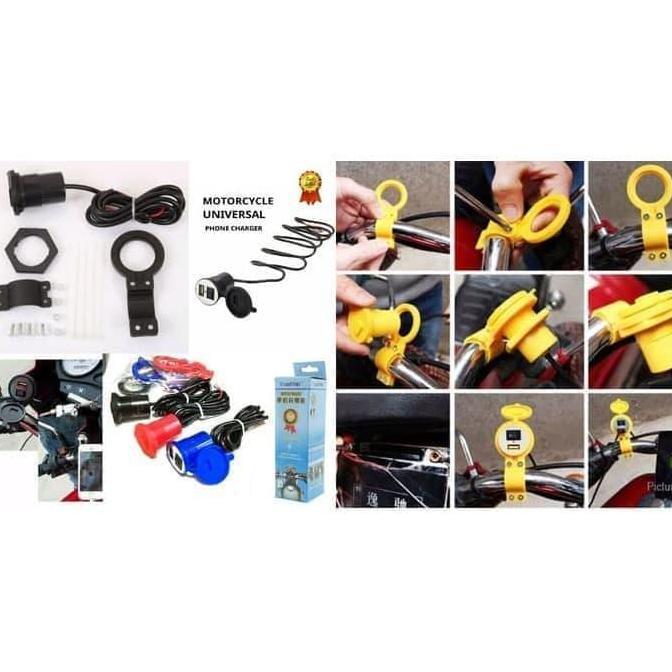 Papipuk- Tc Charger Aki Casan Motor Waterproof / Charger Motor Usb Plug