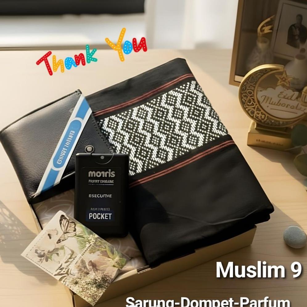 BESTPROMO Paket Hampers Peralatan sholat cowok|gift box alat sholat cowok|Kado ulang tahun alat shol