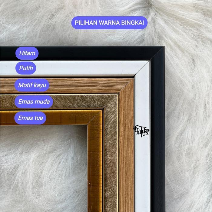 lukisan 3 dimensiHiasan Dinding Jumbo lukisan abstrak bunga Timbul Dengan Bingkai FUTURE ART PAINTIN