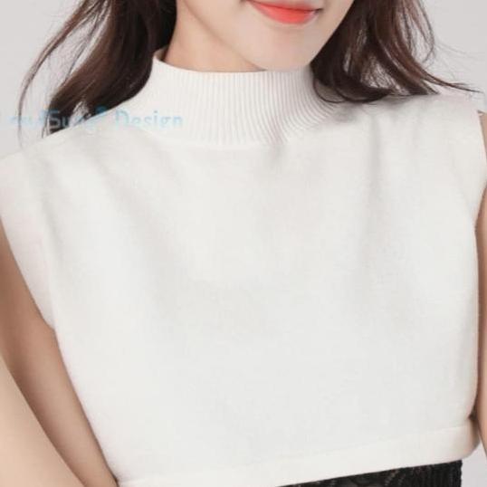 inner rajut hijab baju daleman turtleneck knit manset  / inner rajut daleman rajut