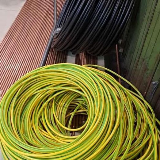 Ready stock kabel nya 50mm merk  supreme kuning ijo
