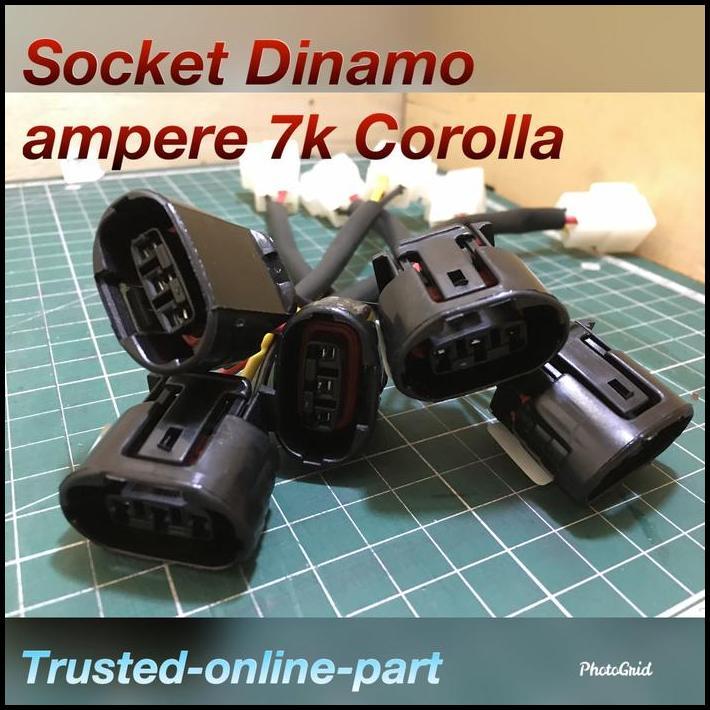 HOT DEAL SOCKET DINAMO AMPERE / IC KIJANG 7K COROLLA GRADE SUPER 