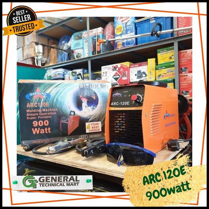 TERBARU MESIN TRAVO LAS DAESUNG ARC-120E 900 WATT 