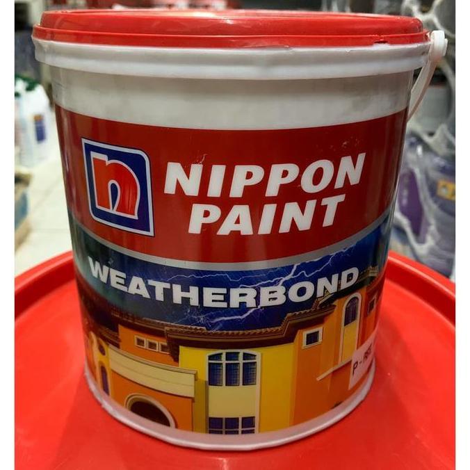 Nippon Paint Weatherbond Cat Tembok Exterior 1Ltr Terbaru 
