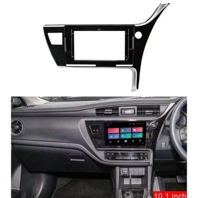 Frame Head Unit Android 10 Inch corolla altis 2017