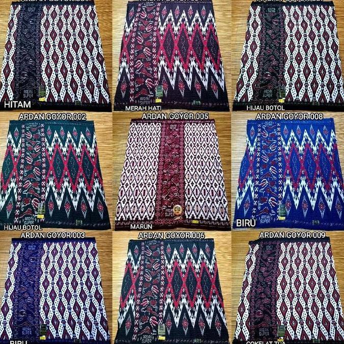 Murah Sarung Ardan Goyor Super Original By Ketjubung Non COD