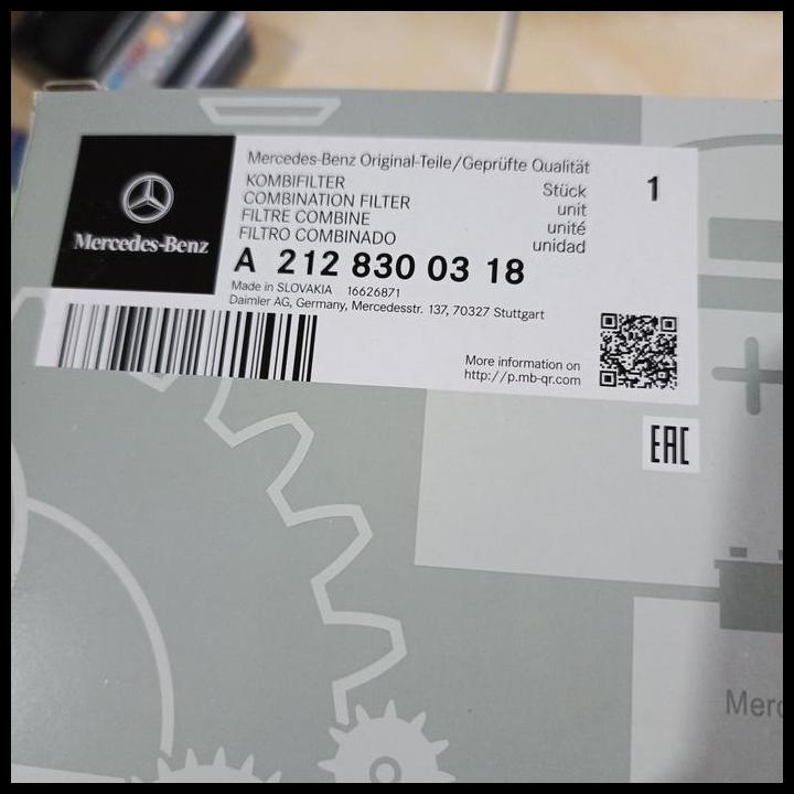 TERBARU FILTER AC MERCEDES BENZ W204 W212 