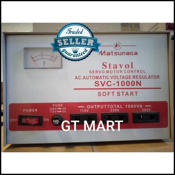 DISKON STAVOLT STABILIZER 1000 WATT MATSUNAGA 