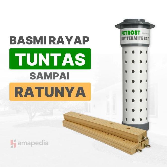 Umpan Rayap Tanah / Racun Rayap Sampai Ratu / Obat Anti Rayap Baiting System