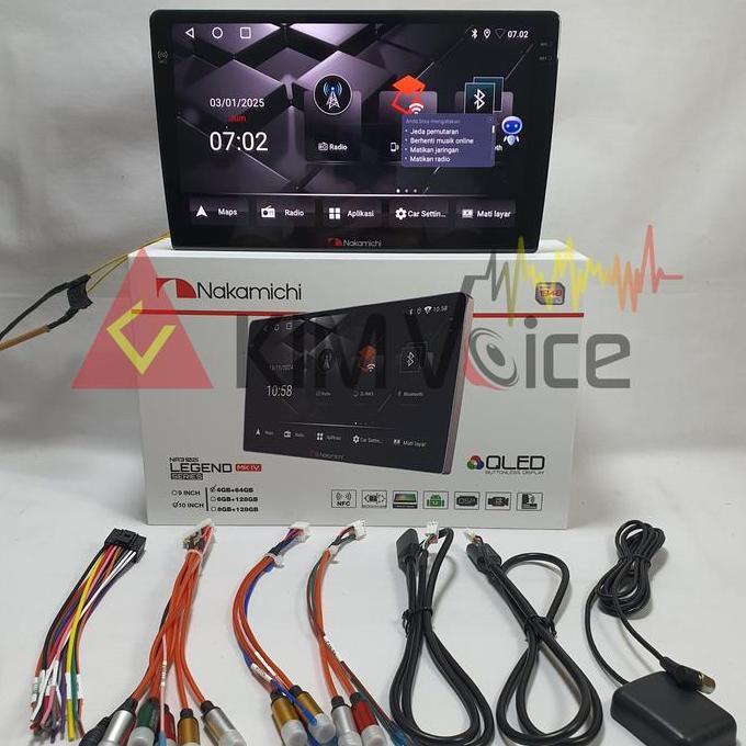 Head Unit Android Nakamichi Oem Honda Freed 10 Inch Soket Pnp