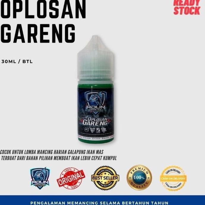 Essen Oplosan Gareng Adun Mancing - Essen Ikan Mas Adun Mancing