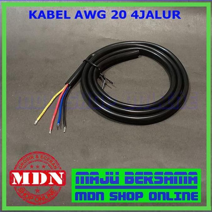Promo Kabel Awg 20 4Jalur Original Jual Per 1Meter Cod