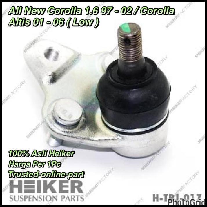 TERLARIS BALL JOINT ALL NEW COROLLA 97 - 02 / COROLLA ALTIS 01 - 06 ( BAWAH ) 100% ASLI HEIKER 