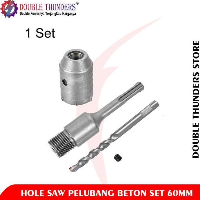 Sale Dt Hole Saw Beton Set 60Mm Hole Saw Pelubang Beton Set