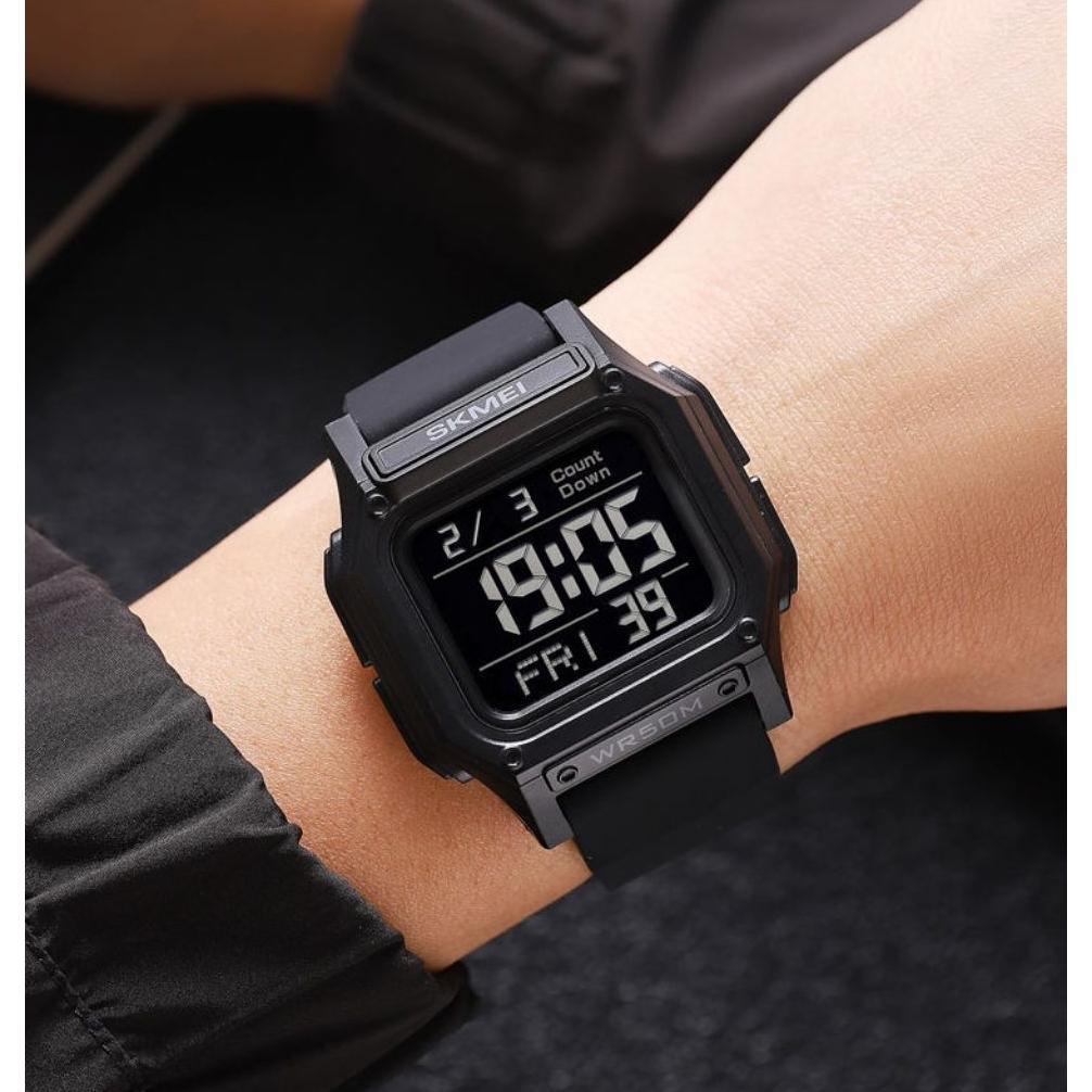 Jam pria Skmei 2537 segi digital free carton box skmei