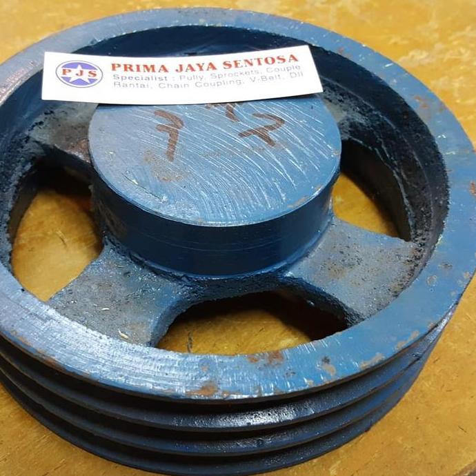 Pully Besi Ancuran B3 - 7 INCH JARI PULLEY BESI PULI COR