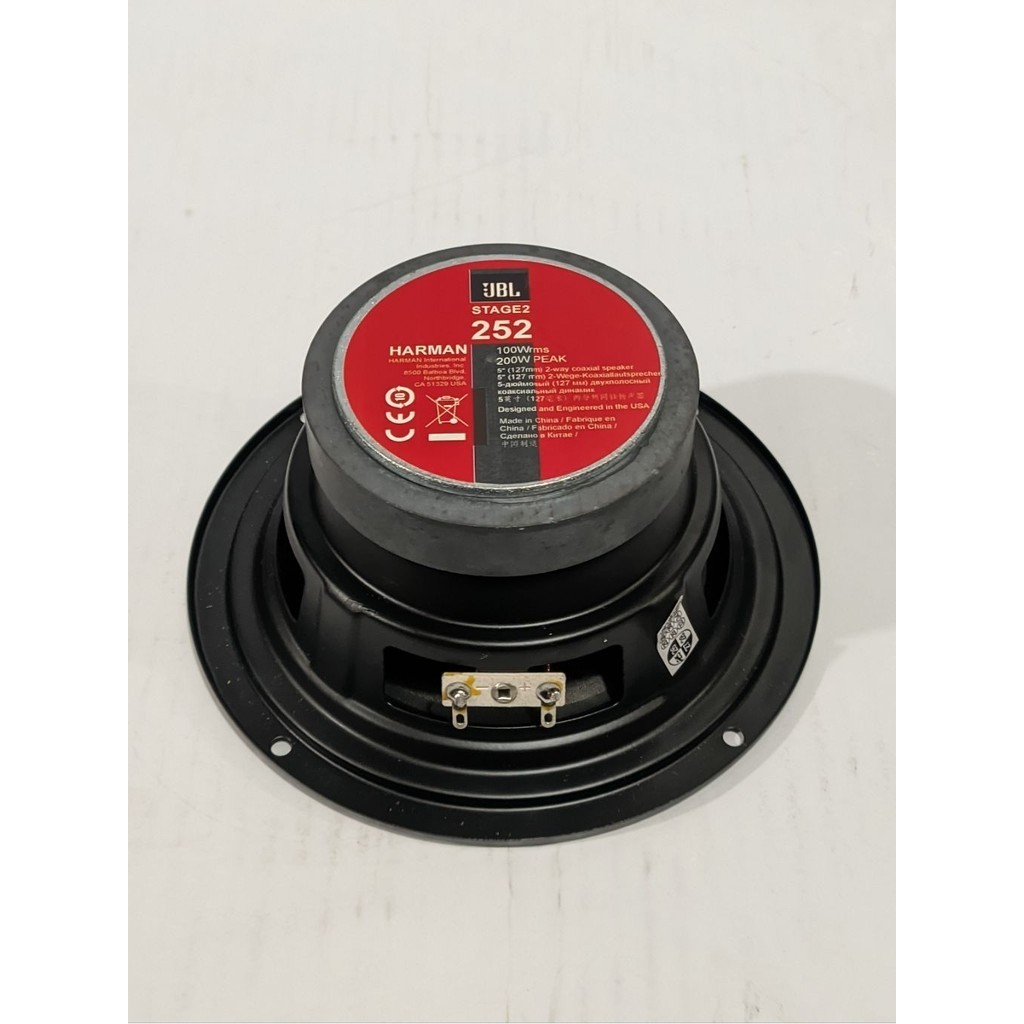 speaker 5 inch JBL STAGE2 252 200W PEAK/ speaker 5 inch JBL stage 252 untuk subwoofer miniatur