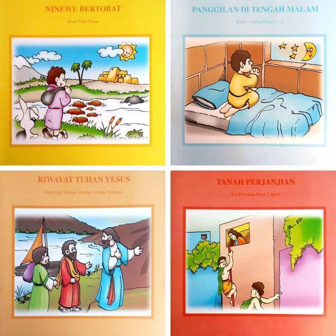 Promo Buku Cerita Anak Bergambar Cerita Alkitab Cod