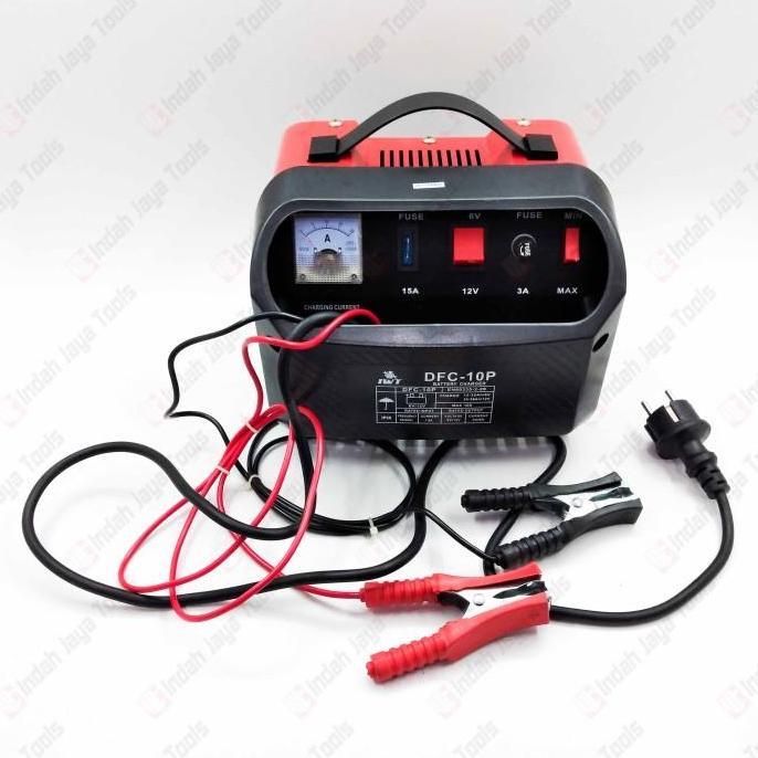 Sale Iwt Dfc-10P Battery Charger 10A - Charger Cas Aki Kering Basah 10 A