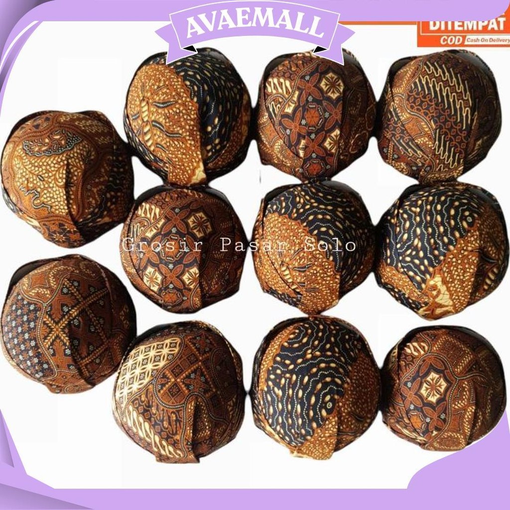 Blangkon Solo Jebeh Batik / Blangkon Solo / Blangkon Anak / Blangkon Dewasa Ori