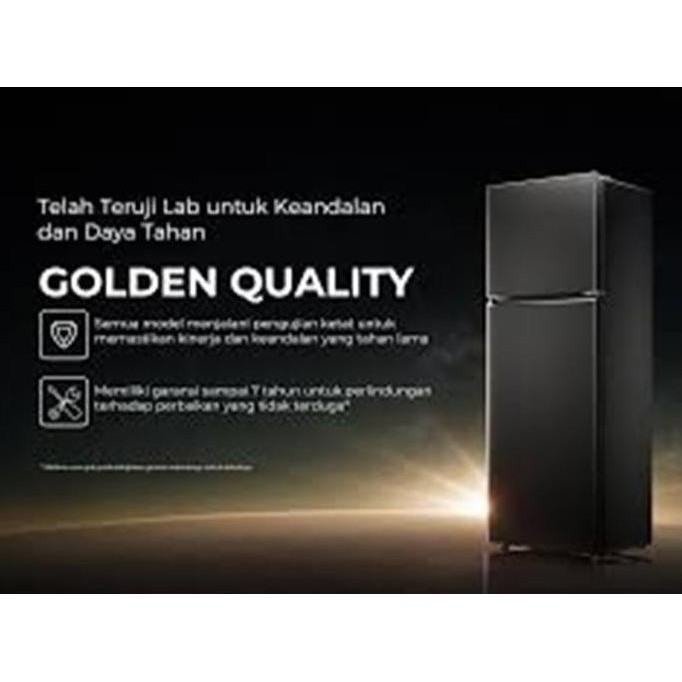 Promo Kulkas Aqua AQR-DTM265 CB PDS 2 pintu 47.9 watt 205 liter COD