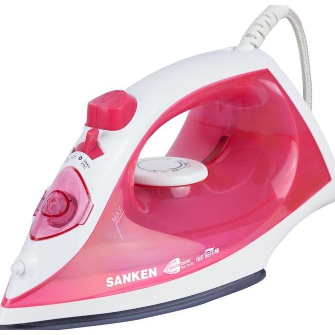 Promo Sanken ASI-800PI/GE Setrika Steam Iron Listrik COD