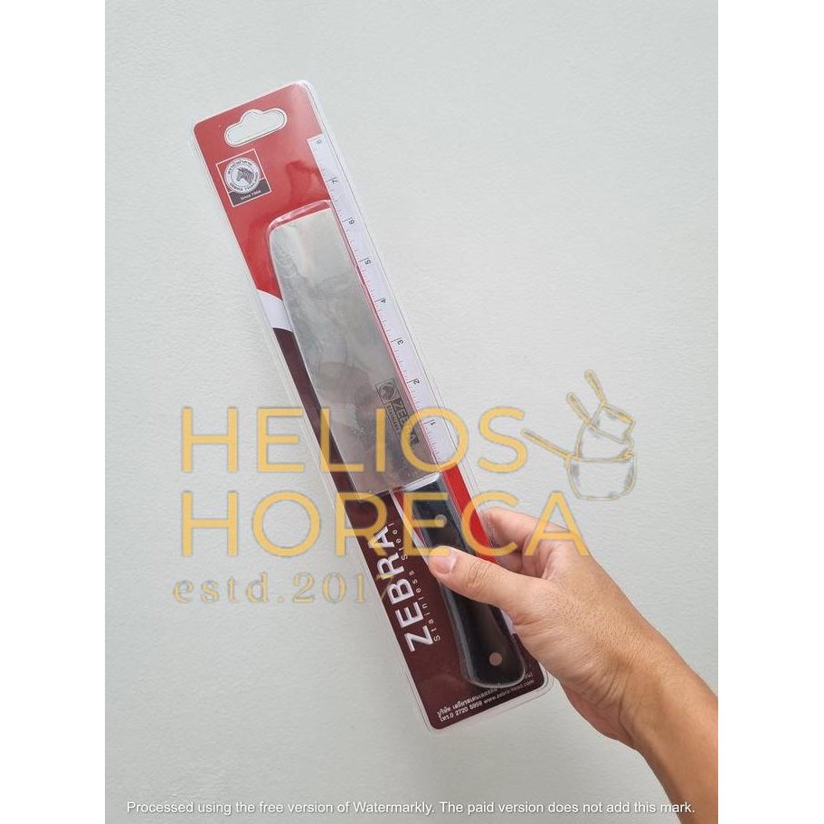 Zebra Vegetable Knife 6.5 Inch Chef Pisau Dapur Golok