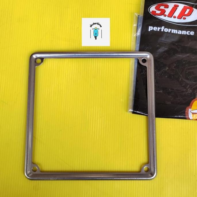 Frame Plat Nomor Belakang Vespa