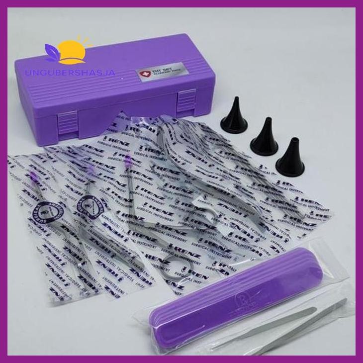 (MEDIS) SET ALAT MEDIS THT SET ( ECONOMY PACK ) RUMAH SAKIT KESEHATAN DOKTER PUSKESMAS PERAWAT