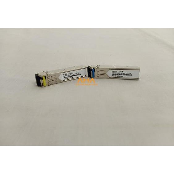 SFP BIDI LC 20km SFP BIDI SM LC 1.25G 20km for mikrotik BIDI SFP SM LC 1.25G Sepasang