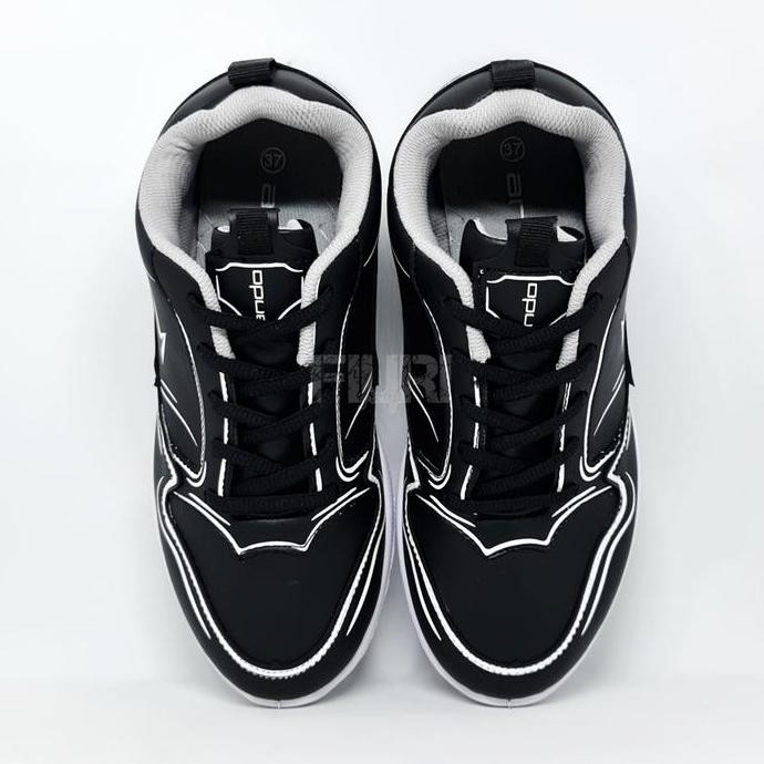 Ando Pop Art Ruby 37-40 Hitam Putih Sepatu Olahraga Running Wanita