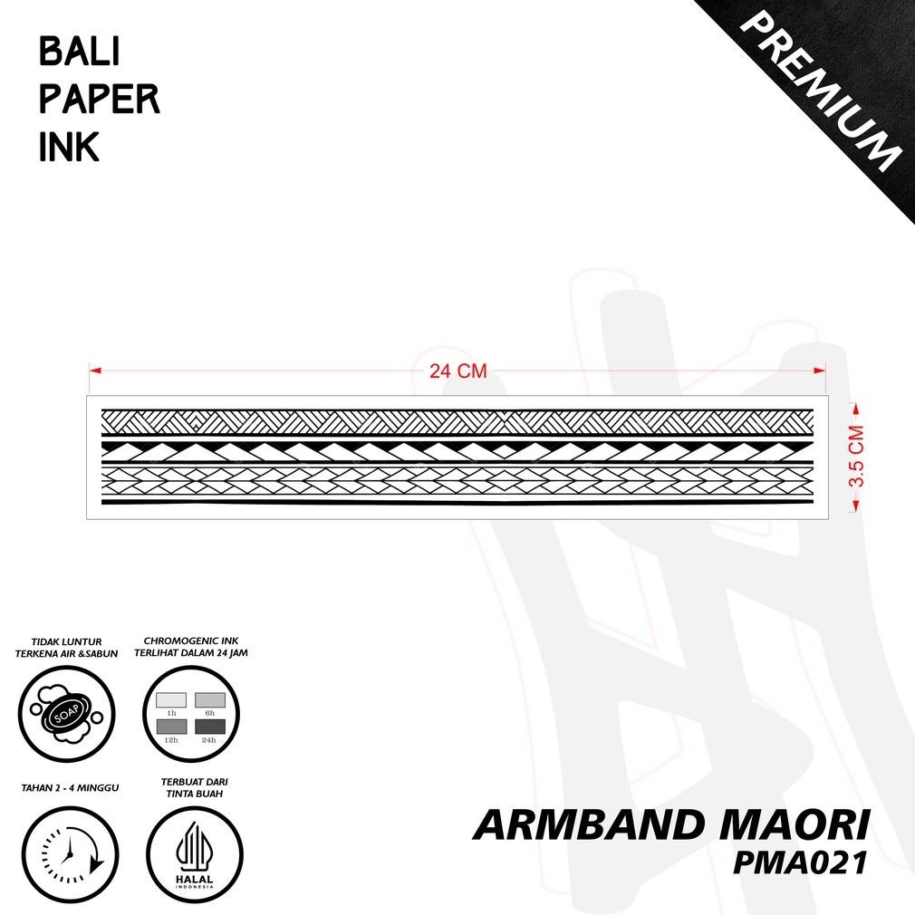 Salt Bali Paper Ink Pma021 Maori Armband Fruit Ink Tatto Temporary Premium Tato Temporer Tw39