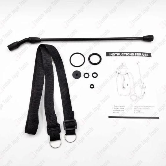MOLLAR Pressure Sprayer 10 Liter Alat Semprot Hama Gendong Desinfektan