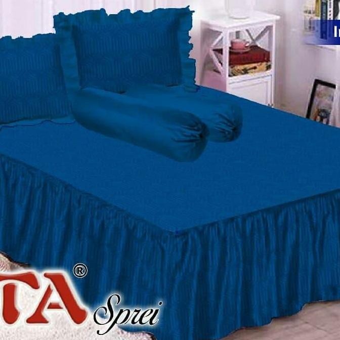 Sprei King Rumbai Fata Imperial Blue 180x200cm