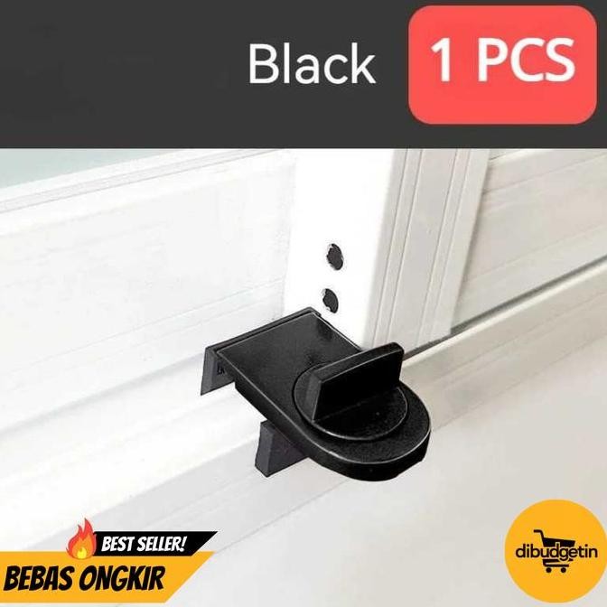 ROXANNE- Penahan Jendela Geser Pengaman Anti Maling Window Stopper - ZISHAN ZS01