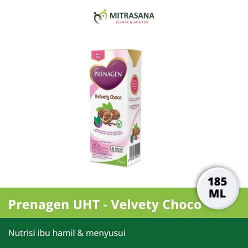Prenagen Mommy Uht Velvety Choco 185Ml (1 Karton) - Nutrisi Ibu Hamil & Menyusui Original